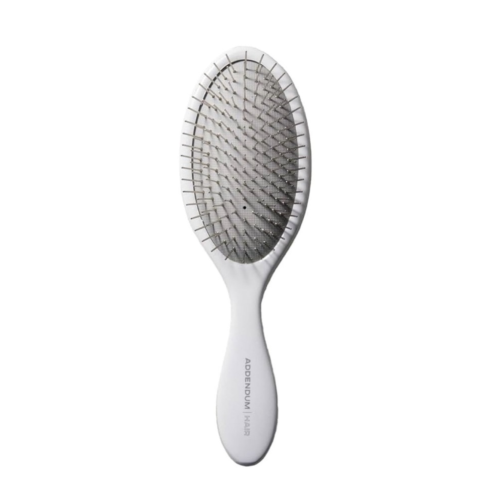 White Hair Brush by Addendum Hair